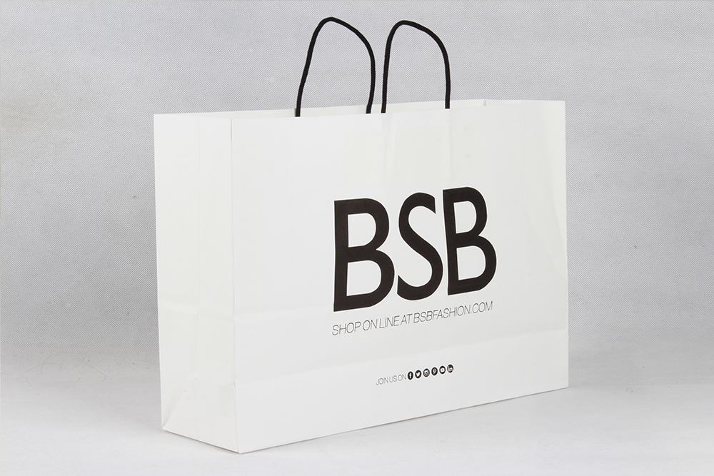 BSB時(shí)尚服裝牛皮紙袋定制 BSB時(shí)尚服裝牛皮紙袋定制